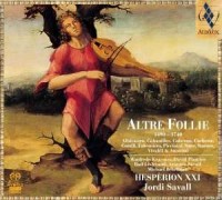 Altre Follie 1500-1750 - okładka płyty