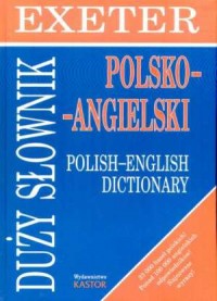 Duży słownik polsko-angielski. - okładka książki