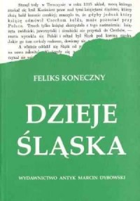 Dzieje Śląska - okładka książki
