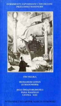 Encyklika Humanum genus (O masonerii) - okładka książki