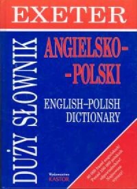 Słownik angielsko -polski - okładka książki