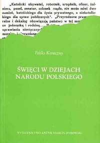 Święci w dziejach narodu polskiego - okładka książki