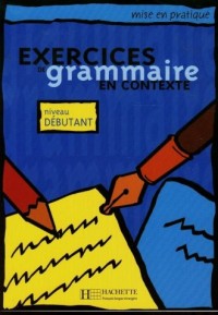 Exercices de grammaire en contexte - okładka książki