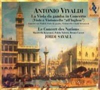 La Viole de gamba in Concerto - okładka płyty