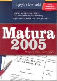 Matura 2005. Język niemiecki - okładka podręcznika