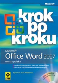 Microsoft Office Word 2007 - okładka książki