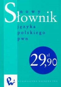 Nowy słownik języka polskiego PWN - okładka książki