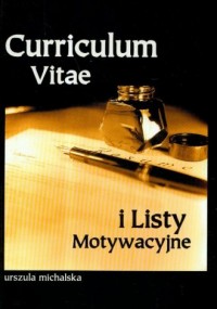 Curriculum vitae i listy motywacyjne - okładka książki
