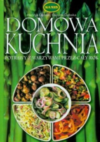 Domowa kuchnia potrawy z warzywami - okładka książki