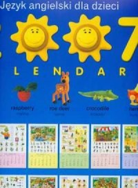 Język angielski dla dzieci. Kalendarz - okładka książki