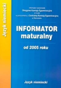 Język niemiecki. Informator maturalny - okładka podręcznika