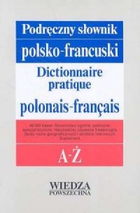 Podręczny słownik polsko-francuski - okładka książki