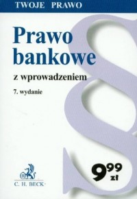 Prawo bankowe z wprowadzeniem - okładka książki