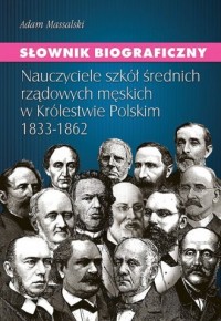 Słownik biograficzny nauczyciele - okładka książki
