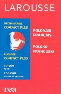 Słownik Larousse polsko-francuski - okładka książki