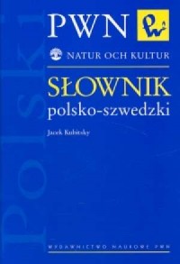 Słownik polsko-szwedzki - okładka książki