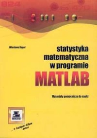 Statystyka matematyczna w programie - okładka książki