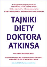 Tajniki diety doktora Atkinsa - okładka książki