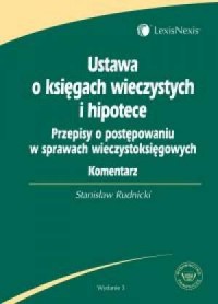 Ustawa o księgach wieczystych i - okładka książki