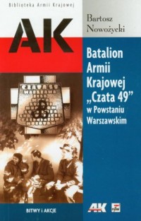 Batalion Armii Krajowej Czata 49 - okładka książki
