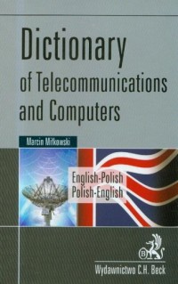 Dictionary of telecommunications - okładka książki