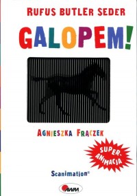 Galopem - okładka książki