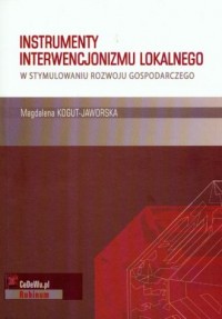 Instrumenty interwencjonizmu lokalnego - okładka książki