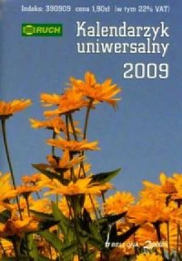Kalendarzyk 2009 Uniwersalny - okładka książki