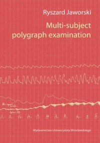 Multi subject polygraph examination - okładka książki