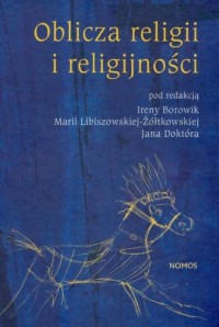 Oblicza religii i religijności - okładka książki