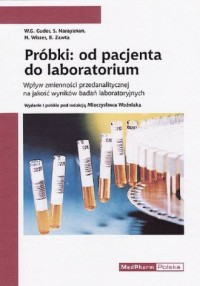 Próbki: od pacjenta do laboratorium - okładka książki