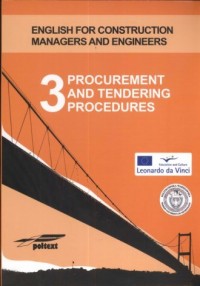 Procurement and tendering procedures - okładka podręcznika