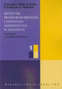 Rachunek prawdopodobieństwa i statystyka - okładka książki