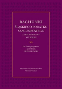 Rachunki śląskiego podatku szacunkowego - okładka książki