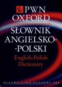 Słownik angielko-polski PWN Oxford. - okładka książki