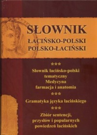 Słownik łacińsko-polski, polsko-łaciński - okładka książki