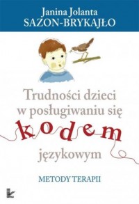 Trudności dzieci w posługiwaniu - okładka książki