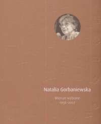 Wiersze wybrane 1956 - 2007 - okładka książki