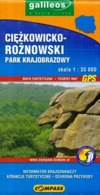 Ciężkowicko-Rożnowski Park Krajobrazowy - okładka książki