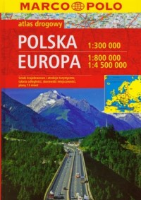 Europa (1:800000, 1:4500000) Polska - okładka książki