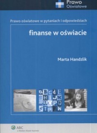 Finanse w oświacie. Prawo oświatowe - okładka książki