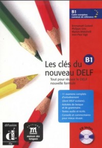 Les cles du nouveau Delf B1 - okładka książki
