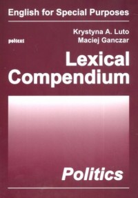 Lexical Compendium. Politics - okładka podręcznika