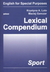 Lexical Compendium. Sport - okładka podręcznika