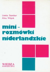 Minirozmówki niderlandzkie - okładka książki