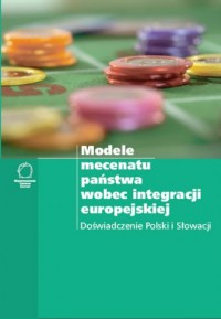 Modele mecenatu państwa wobec integracji - okładka książki