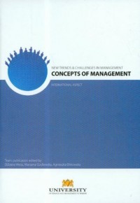 New trends & challenges in management - okładka książki