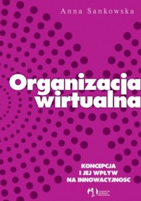 Organizacja wirtualna - okładka książki