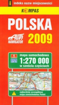 Pakiet map Polski w etui - okładka książki