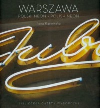 Polski neon Warszawa - okładka książki